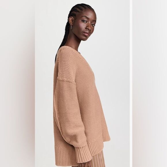 NWT Free People Alli V-Neck Sweater - Picture 1 of 10